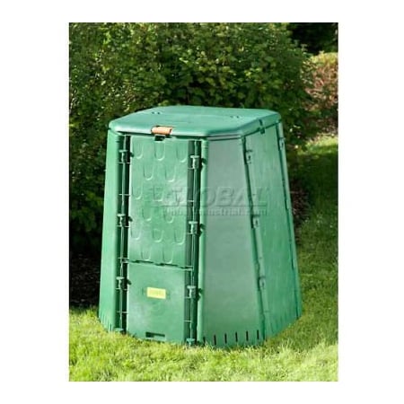 Exaco Trading Co. AeroQuick 187 Gal. Large Compost Bin w/Base, 37"L x 37"W x 43"H AQ 187